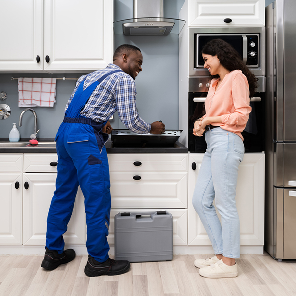 can you provide an estimate for cooktop repair before beginning any work in Mangum OK